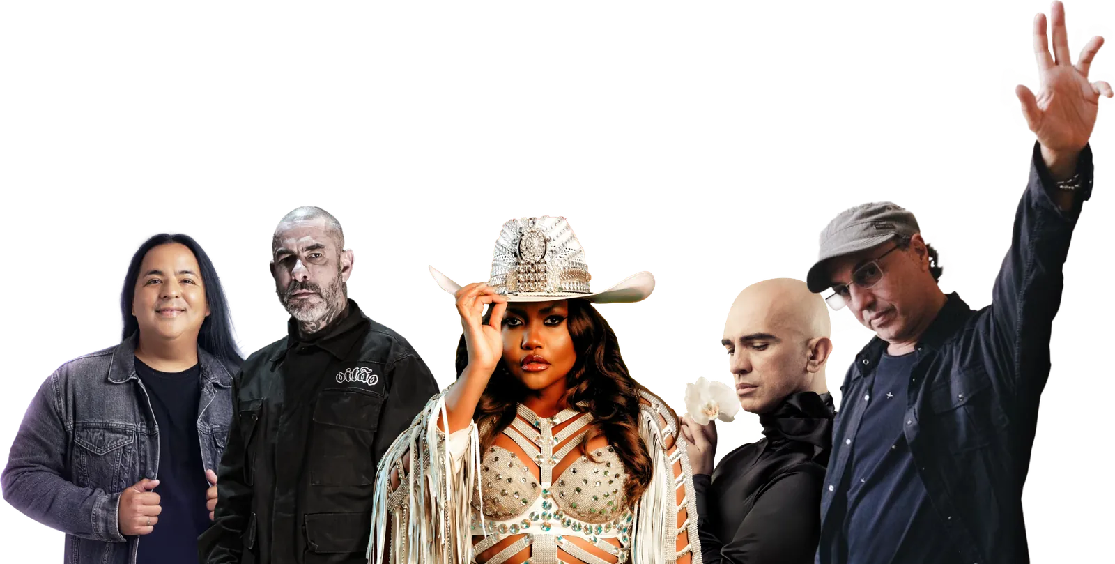 Berg Rabelo, Oitão, Gaby Amarantos, Edson Cordeiro e outros artistas atendidos pela Vitrola Play